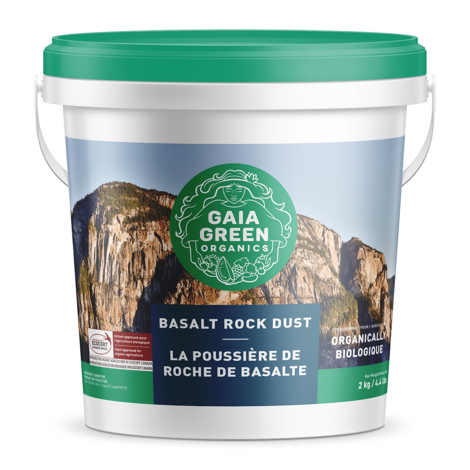 Gaia Green Basalt Rock Dust, Size: 2KG