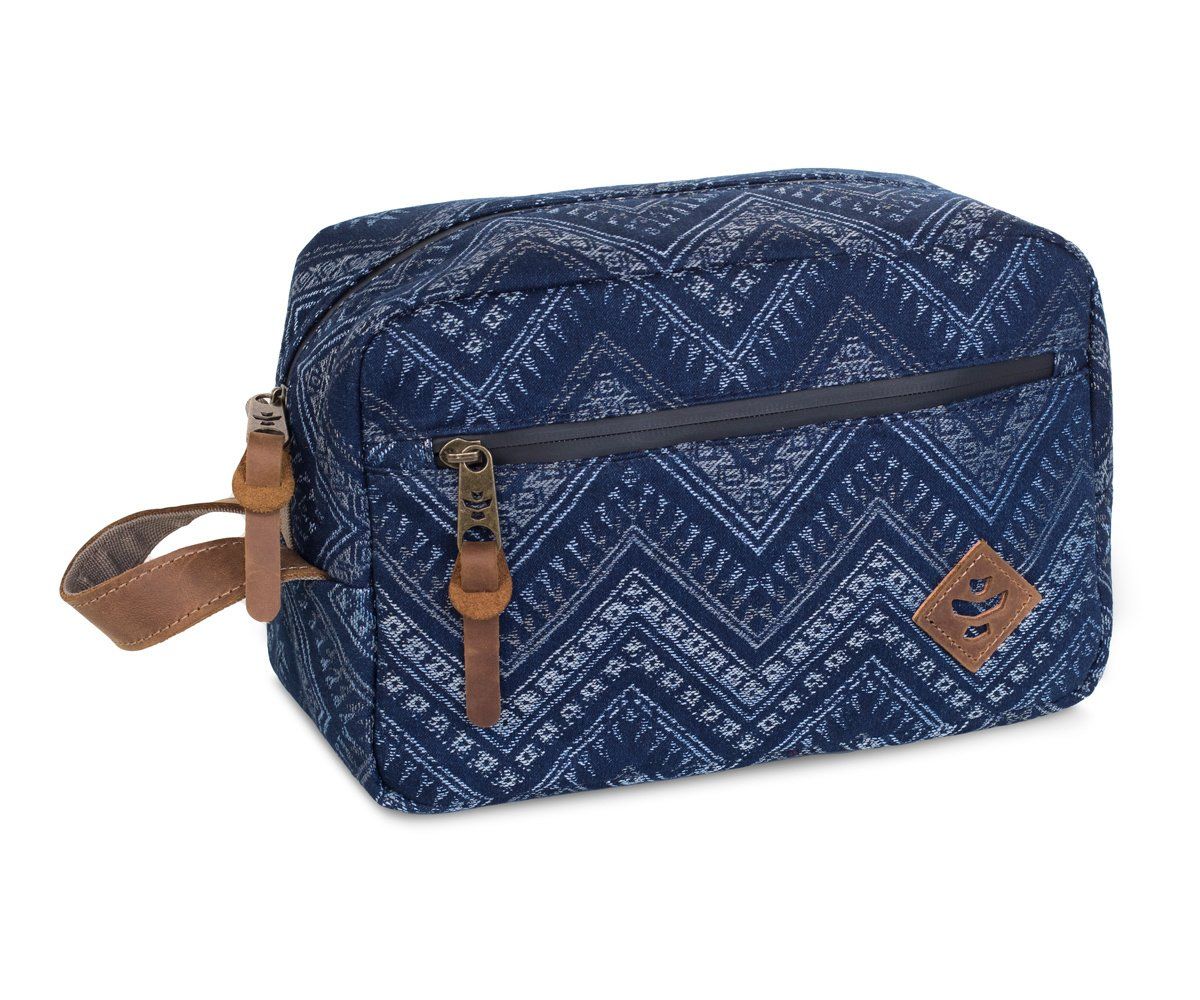 Revelry Supply The Stowaway Toiletry Kit Indigo