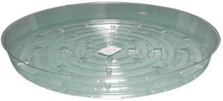 HYDROFARM Clear Saucer 8IN