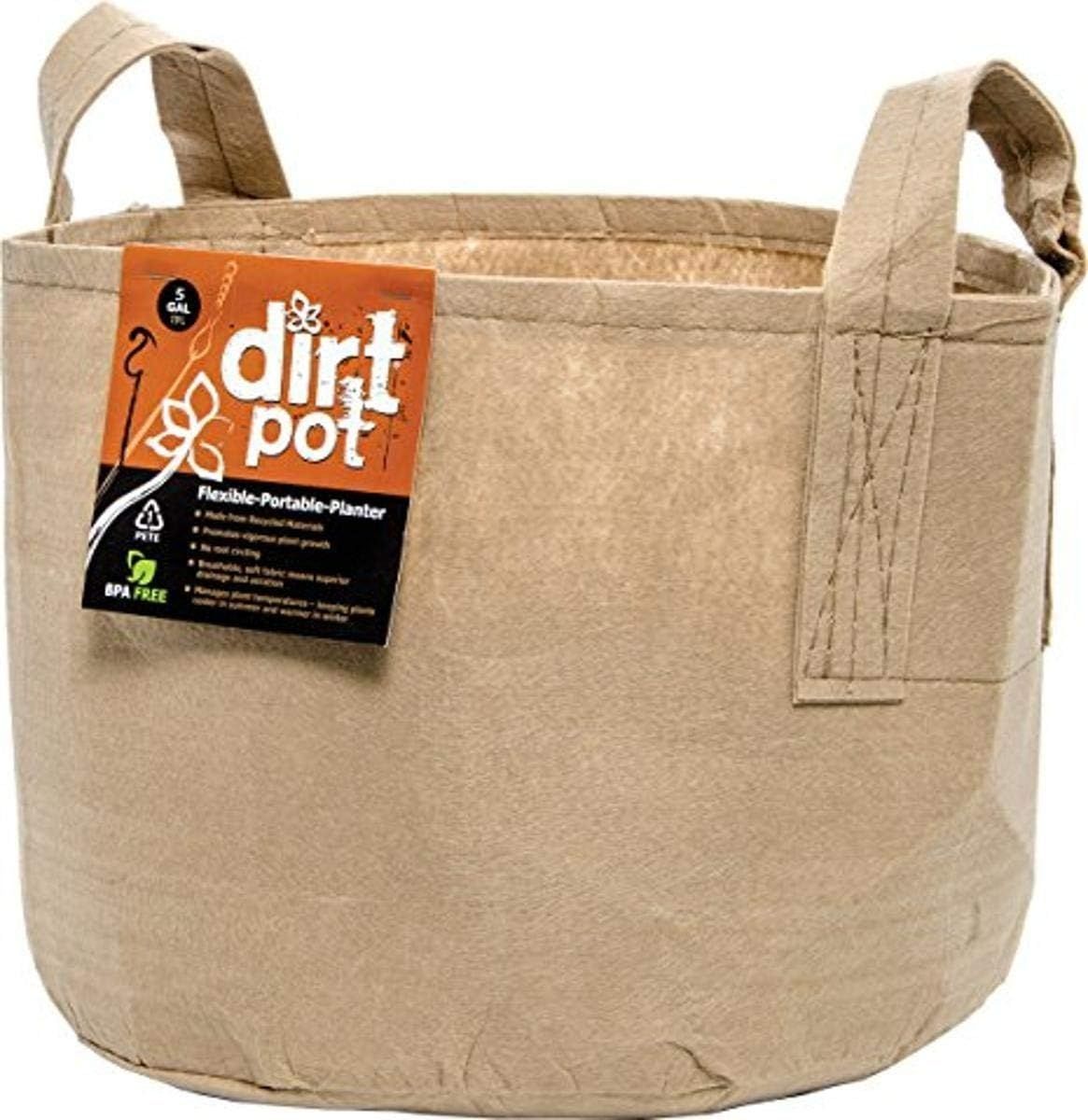 Dirt Pot 5 Gal with Handle