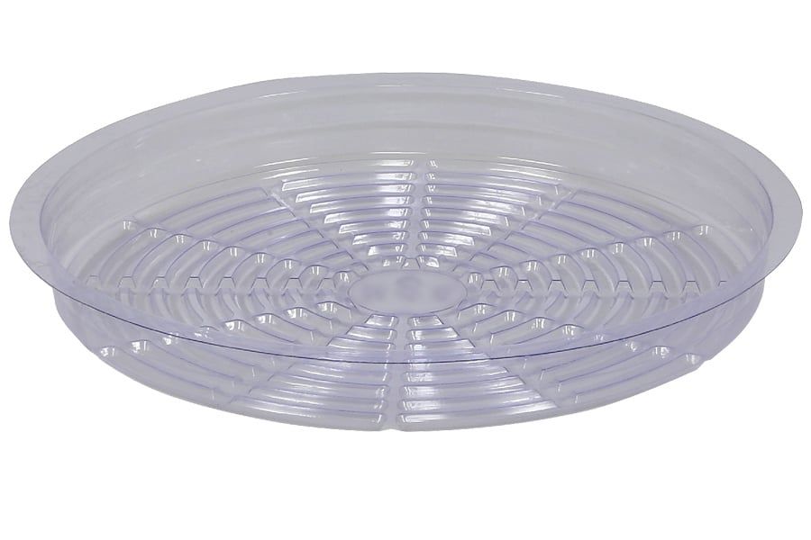 Gro Pro Premium Clear Plastic Saucer 14 in
