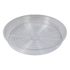 Clear Vinyl Saucer DL 10 in