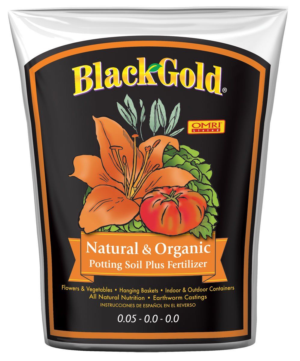 Black Gold Natural &amp; Organic Potting Soil 16 qt