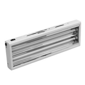 LuxStar T 2&#39; x 2 Bulb Fixture w Grow Bulbs