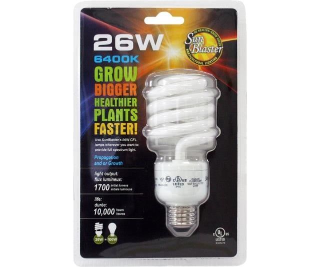 SunBlaster CFL 6400K 26W