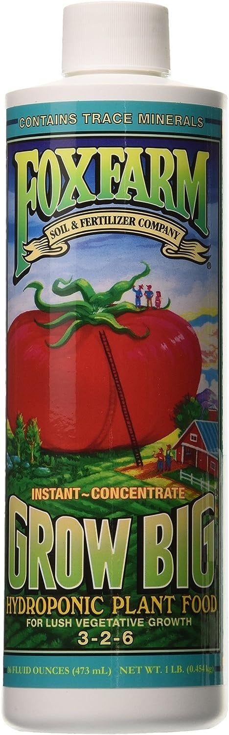 Grow Big Hydro Liquid Concentrate, 1 qt