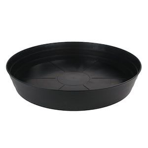 Grow1 25&quot; Premium Black Injection Pot Saucers