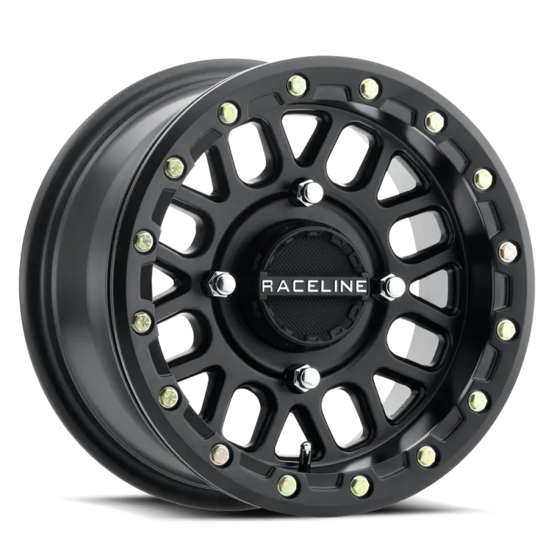 RACELINE PODIUM BDLK WHEEL 15X6 4/156 5+1 (+40MM) BLACK