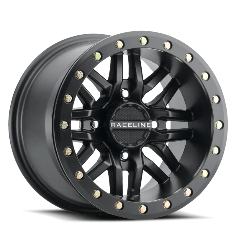 RACELINE RYNO BDLK WHEEL 15X7 4/156 5+2 (+10MM) BLACK