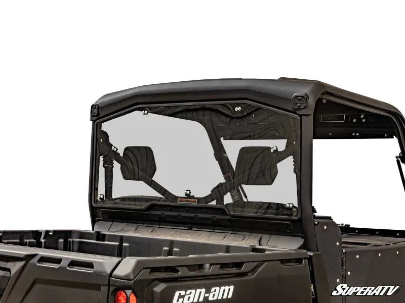 Super ATV CAN-AM DEFENDER REAR WINDSHIELD (scratch resistant)