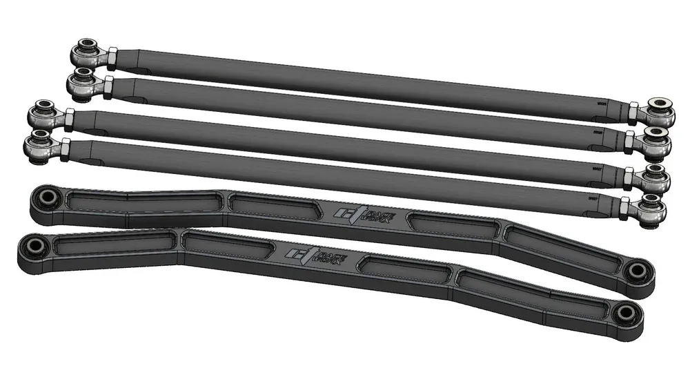 CT Maverick X3 72&quot; High Clearance WORX Series Billet Radius Rod Kit