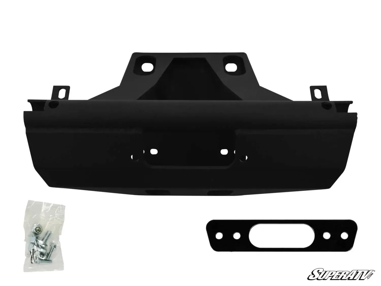Super ATV CAN-AM MAVERICK X3 WINCH MOUNT PLATE KIT