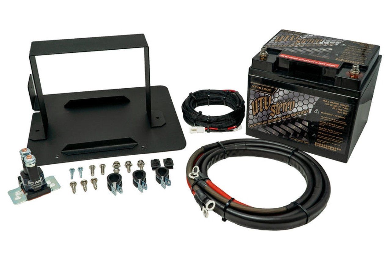 UTV STEREO  CA  DEF 2ND BATT KIT