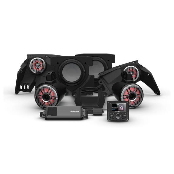 Rockford Fosgate Maverick X3 Audio Kit Color Optix Gen 3 (Stage 6)