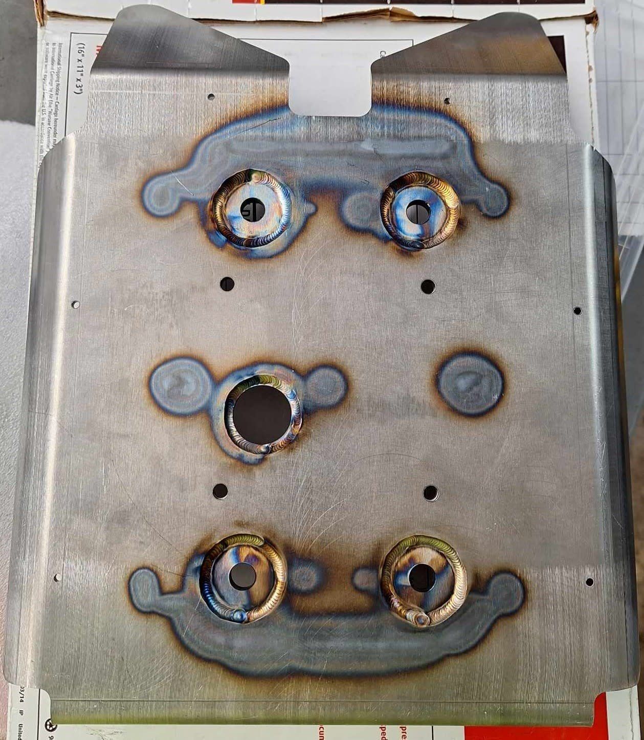 CT Maverick X3 Chromoly Front Diff Tray