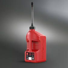 Tuff Jug 5 Gallon Jug w/ Auto Stop Spout RED
