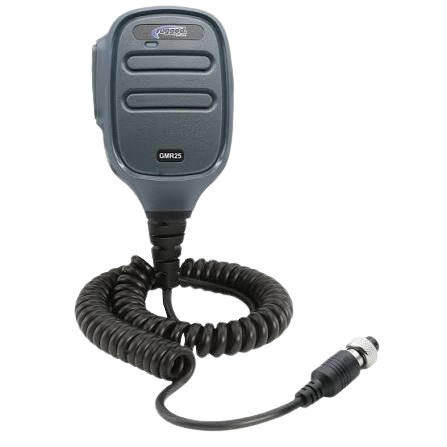 Hand Mic for GMR25 Mobile Radio with Scosche MagicMount