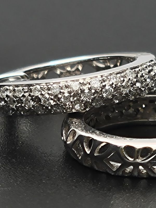 14KW Diamond Hoop Earrings 0.32ctw