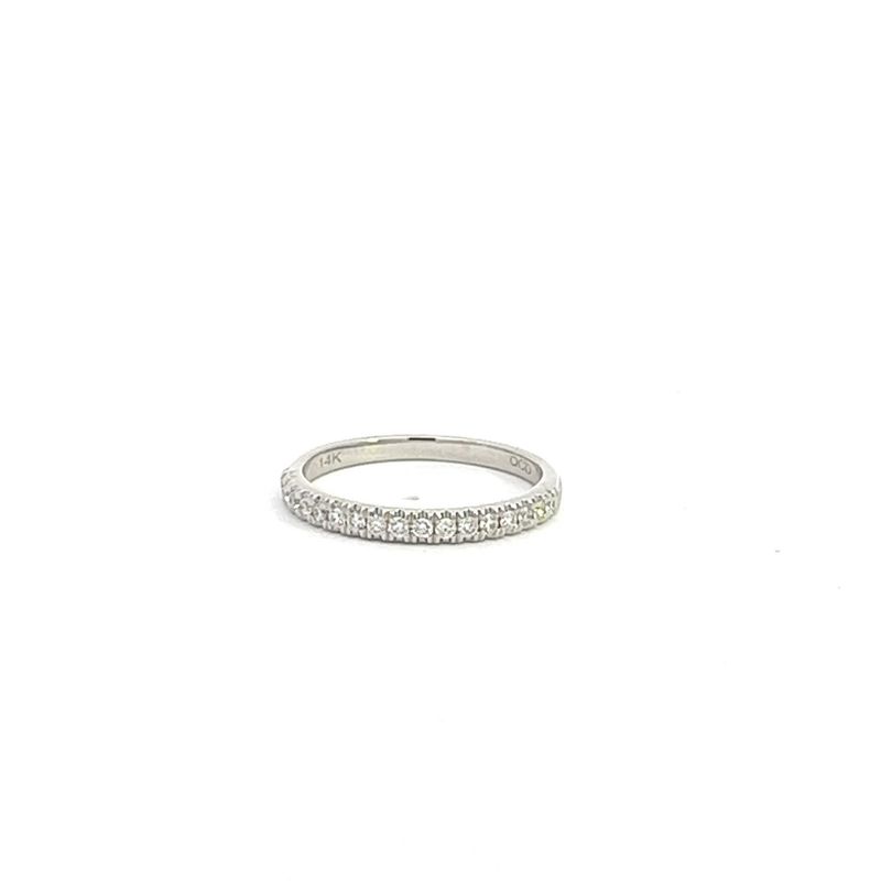 14kw .23ctw Diamond Band, Size 7