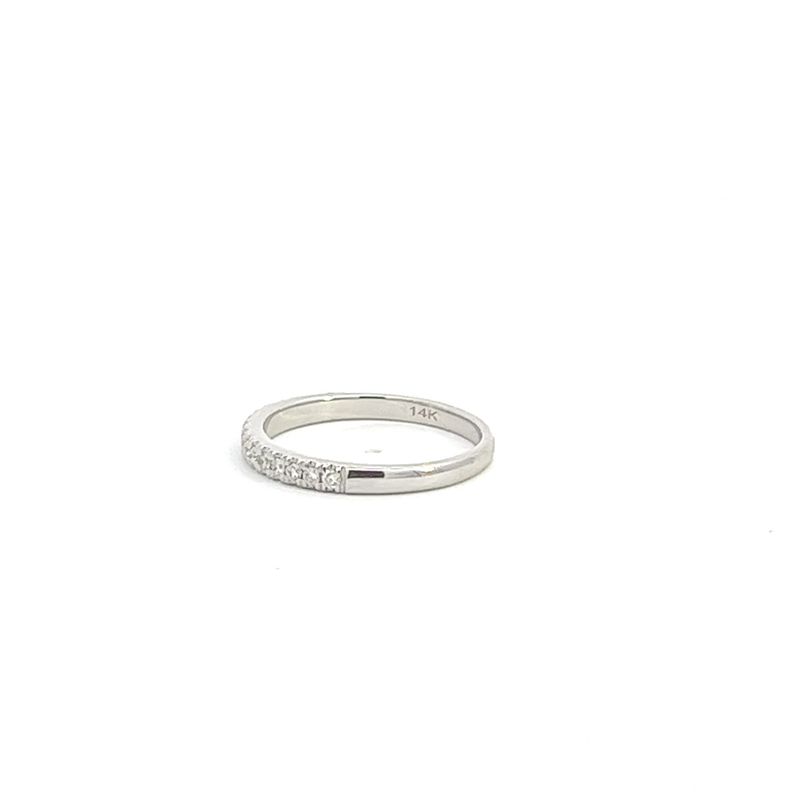 14kw .23ctw Diamond Band, Size 7