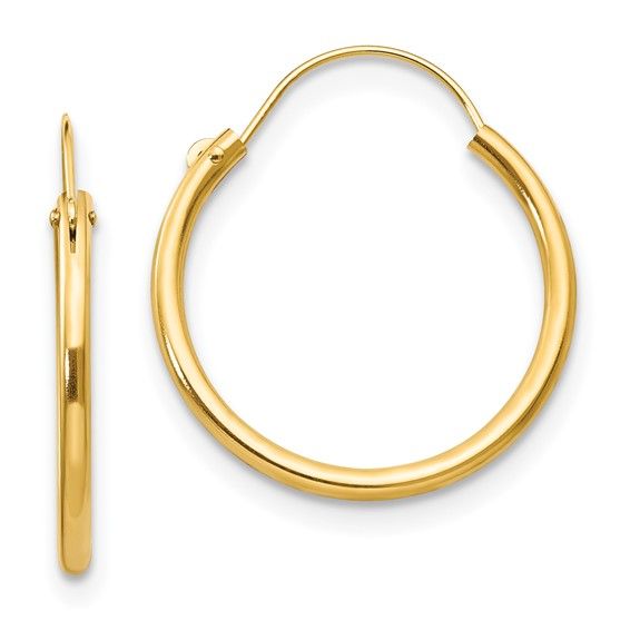 14ky Madi K Hoop Earrings