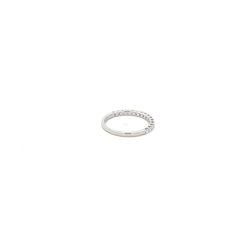 14kw .38ctw Dia Wedding Band, Size 6, 1.3g