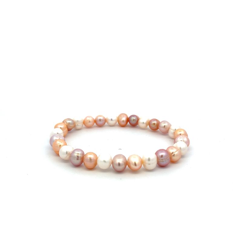 Elastic Fresh Water Pearl Bracelets