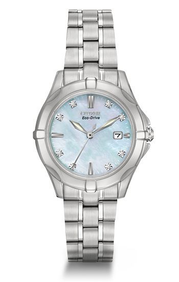 Citizen MOP dial &amp; diamonds EW1930-50D