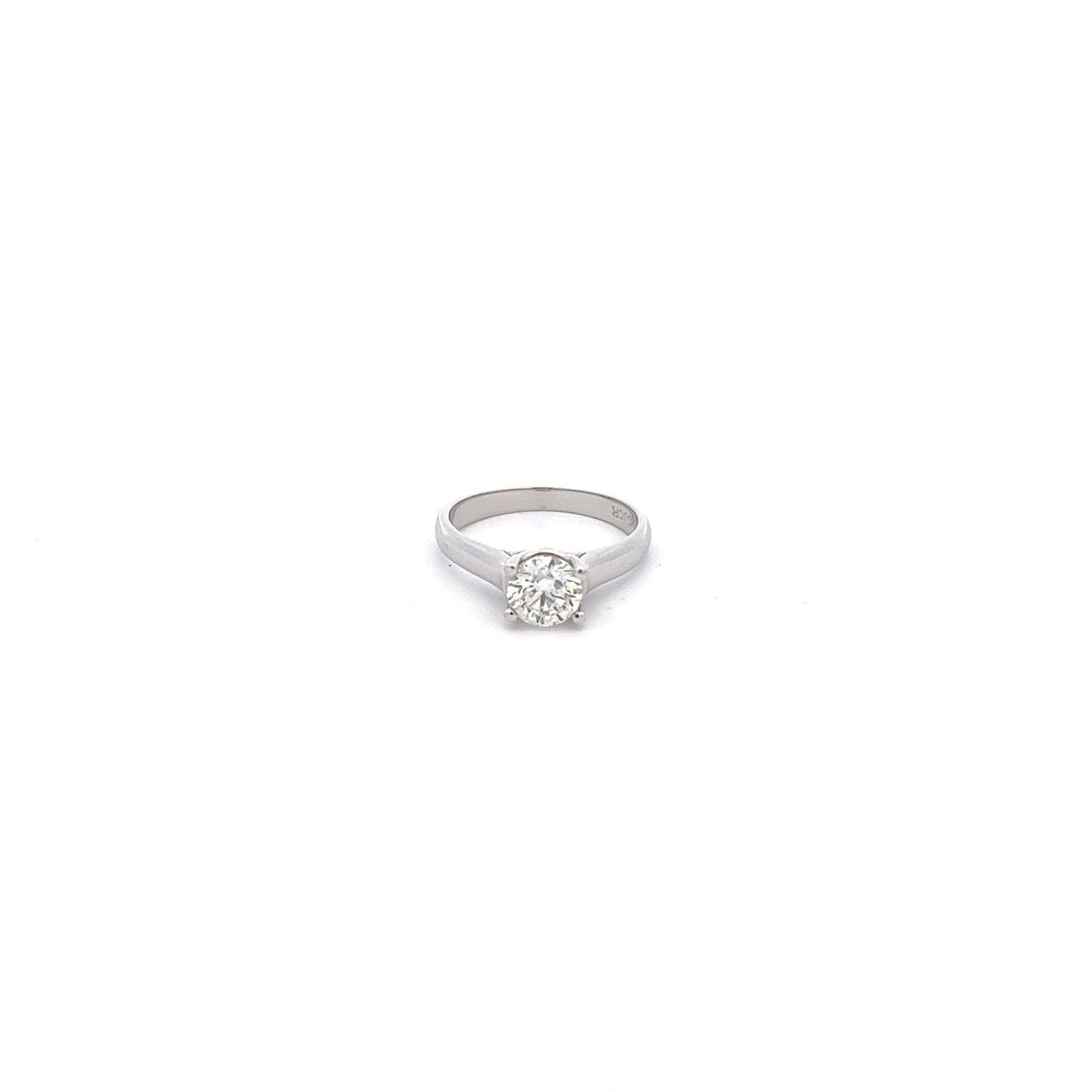 14KW 1.02CT I1/J CANADIAN ROCK SOLITAIRE DIA RING