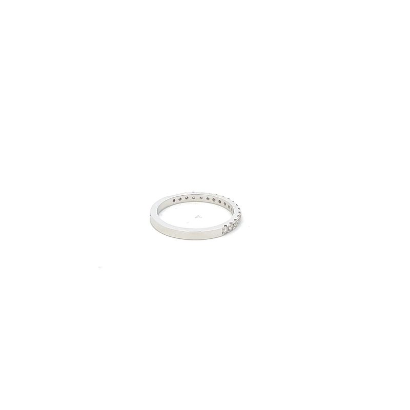 18KW 0.35CTW DIA WEDDING BAND SZ6 2.1G