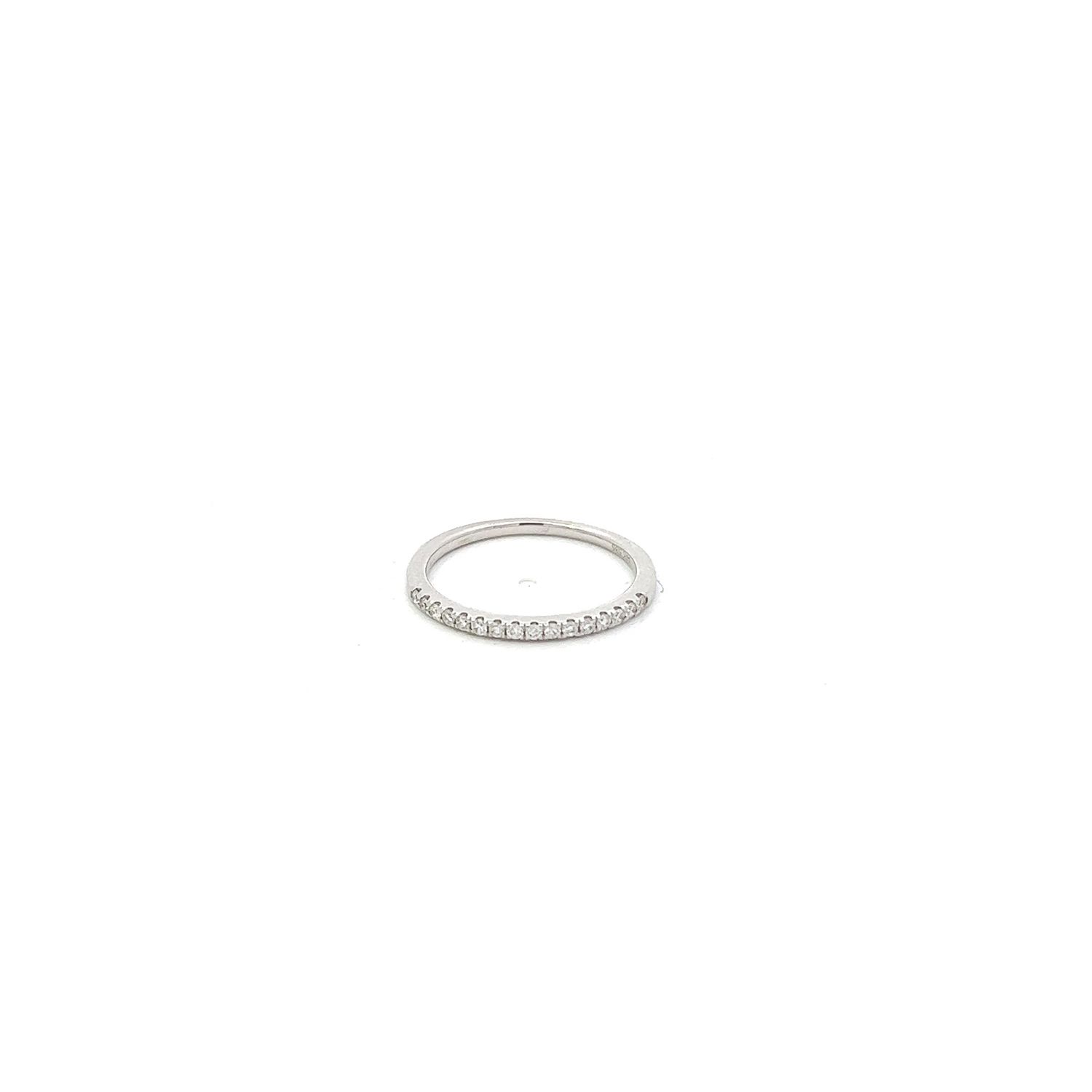 14KW 0.16CTW SZ6.5 DIAMOND WEDDING BAND