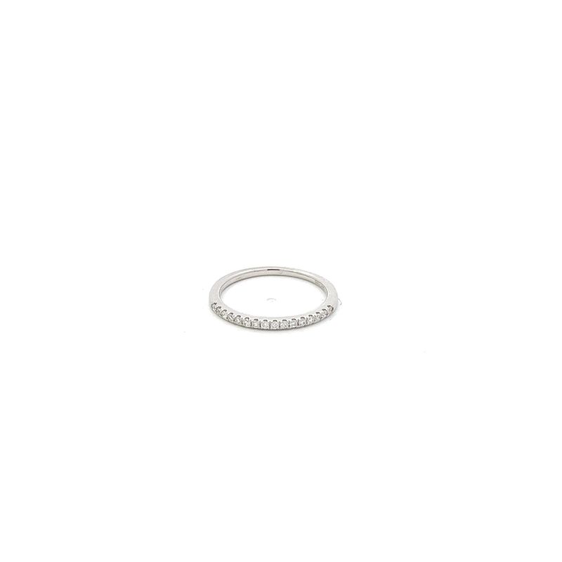 14KW 0.16CTW SZ6.5 DIAMOND WEDDING BAND