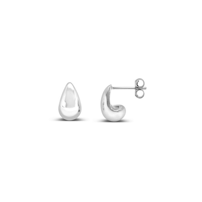 Plain Dewdrop Stud Earring