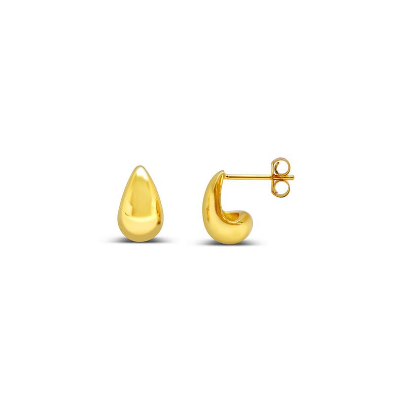Plain Dewdrop Stud Earring