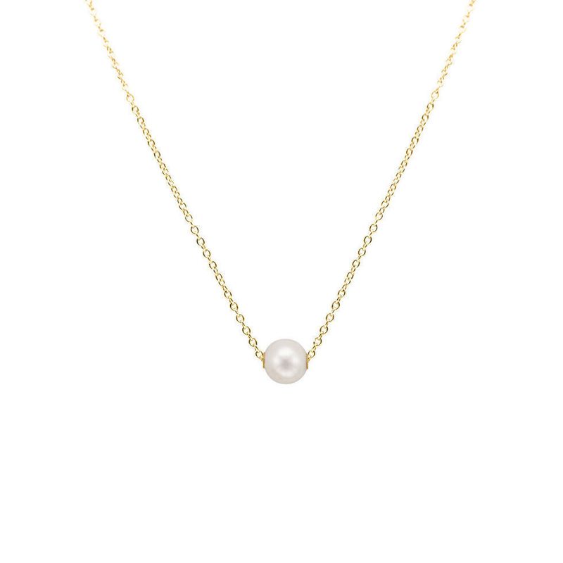 Wisdom Slider Pearl Necklace