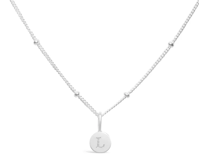 Mini Love Letter Necklace - L