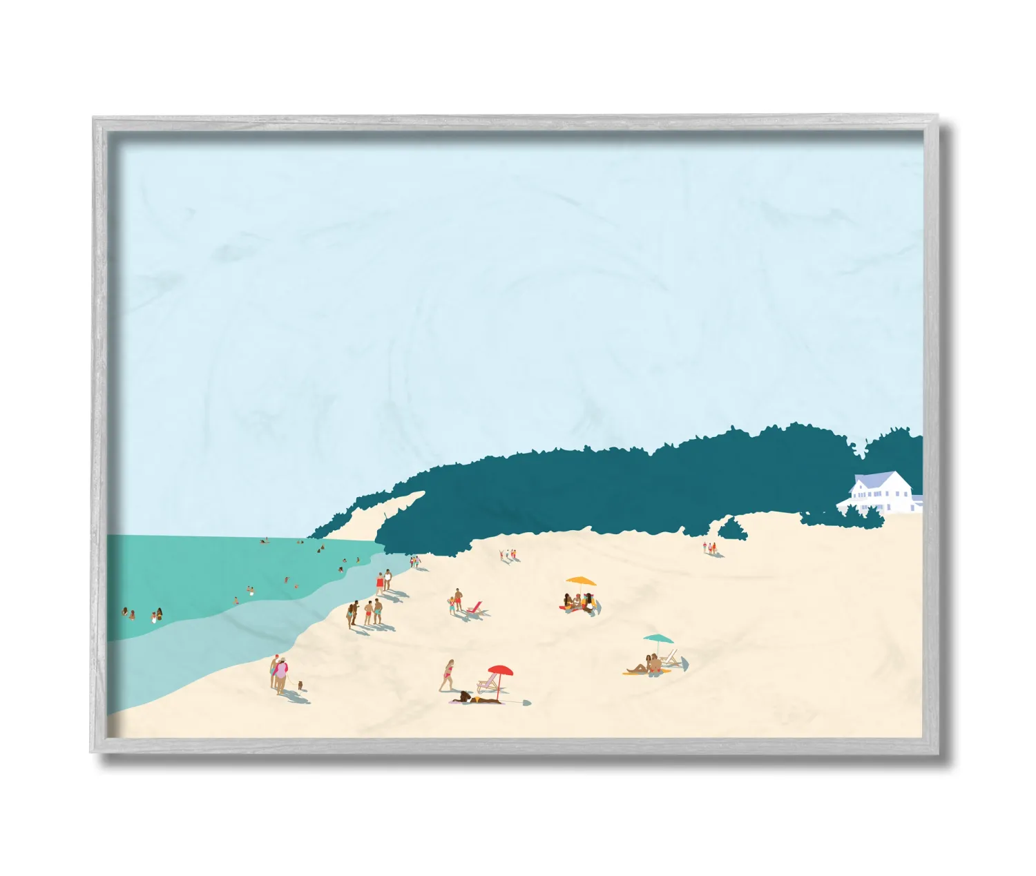 Coastal Beach Landscape Print