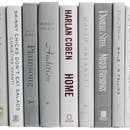 Grey books for decor