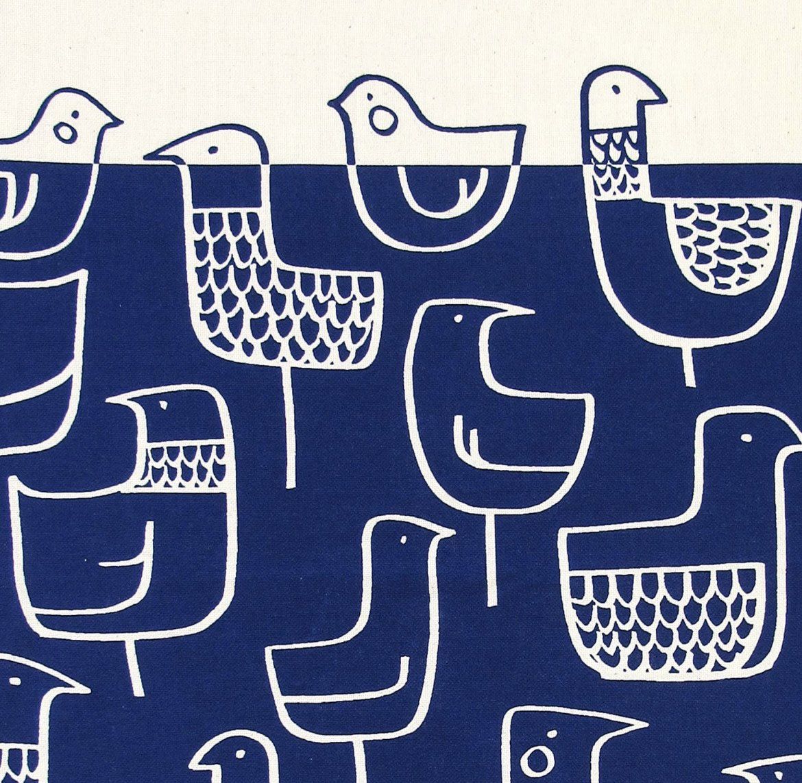Teatowel Eep Inky Blue