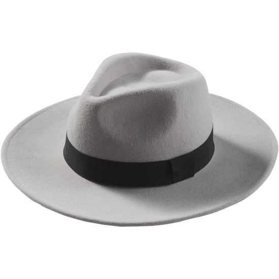 Gray Hilary Wool Panama Hat