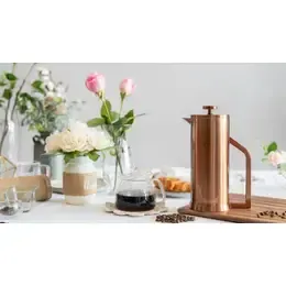 French Press Coffee Maker-Copper