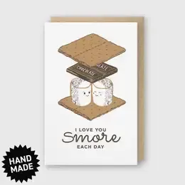 Love you Smores Greeting Card