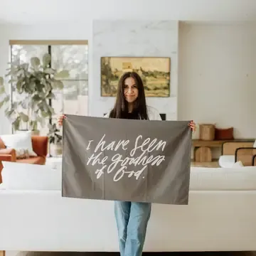 Small Canvas Banner: I Have Seen the Goodness