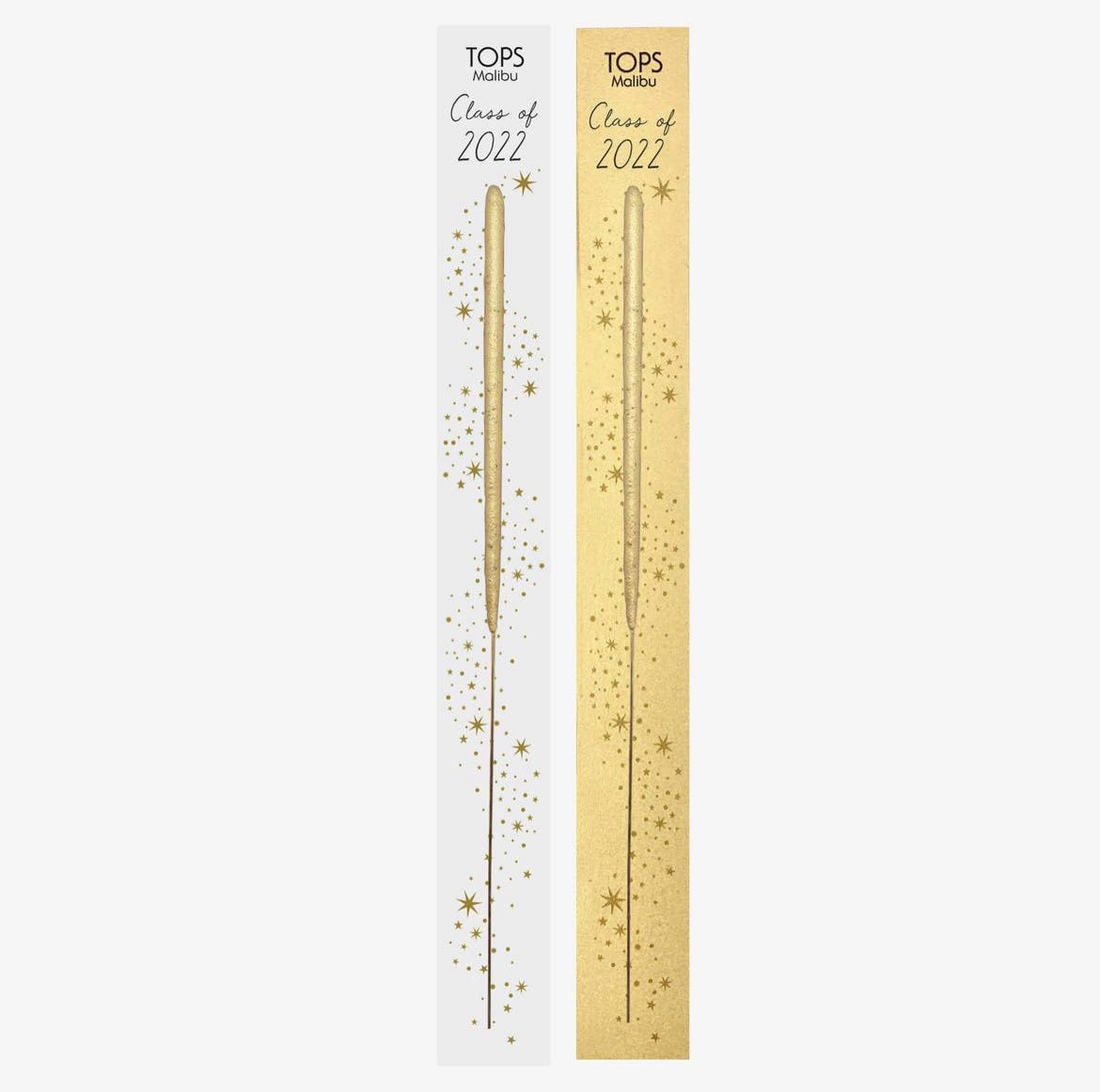 Single Wish Gold Sparkler Graduation