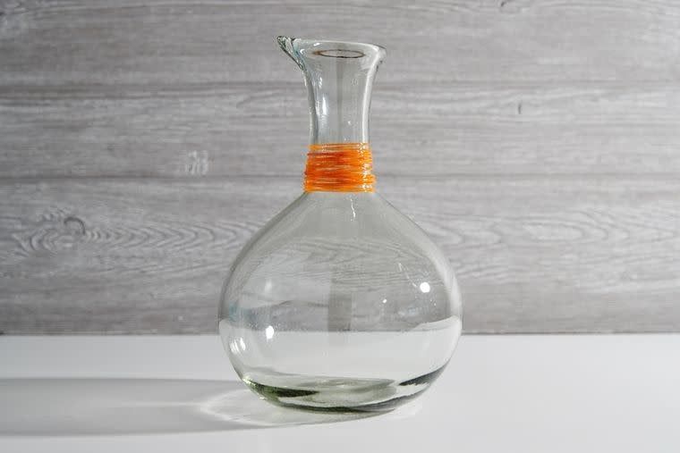 Handblown Glass Carafe