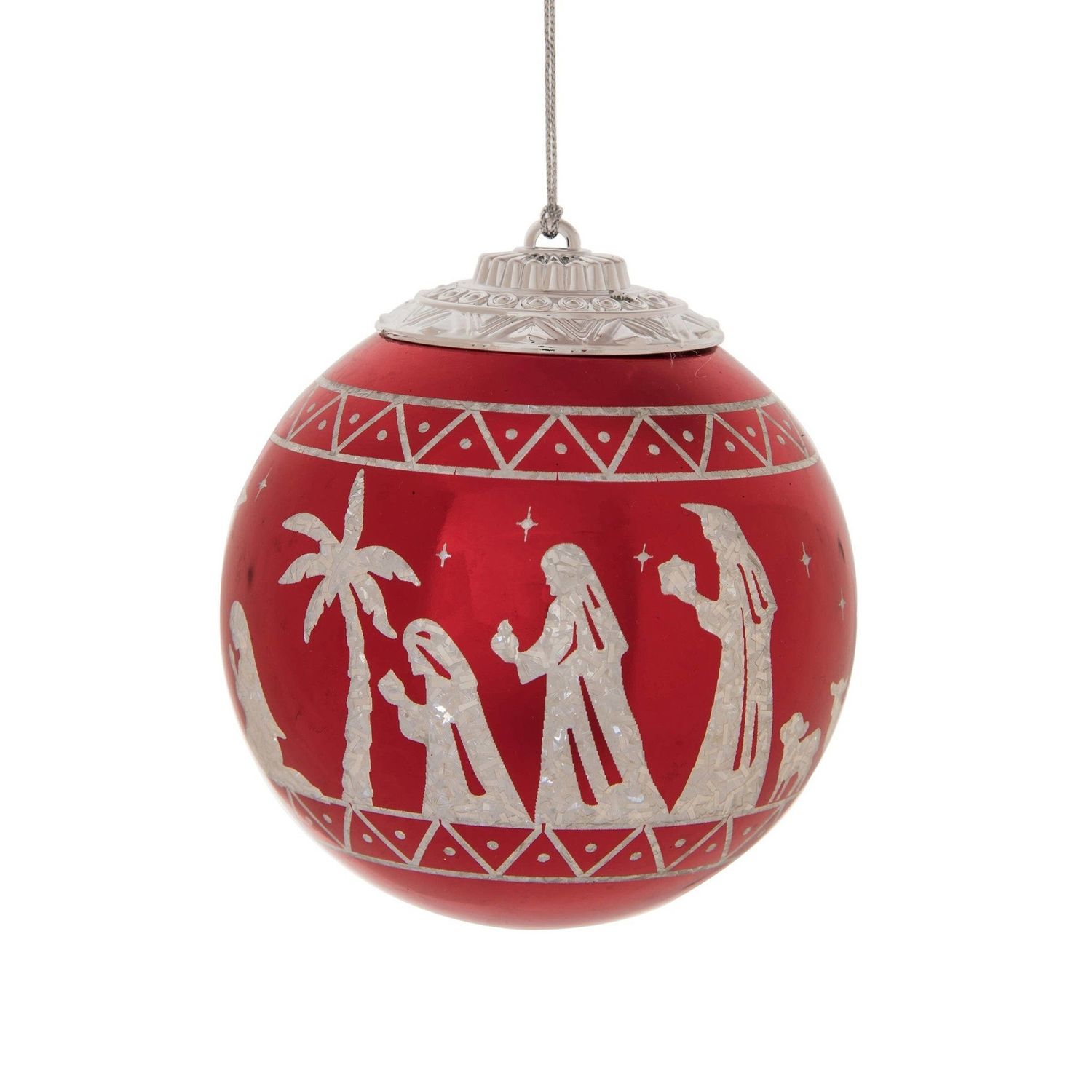 Scandi Nativity LED Ornament Batteries Not Included