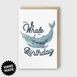 Whale of a Birthday Card