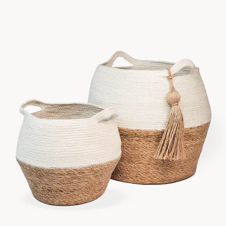 Agora Jar Basket - Natural small