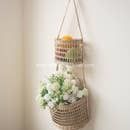Hanging fruit 2-tiers basket - Half moon basket