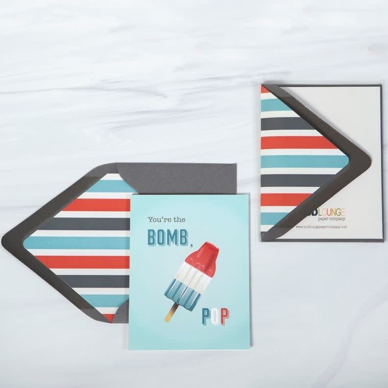 Bomb Pop Greeting Card